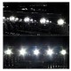 Scheinwerfer chrom mit LED Standlicht Spyder