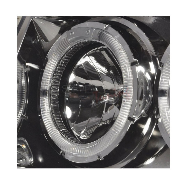 Halo-Scheinwerfer chrom Spec-D
