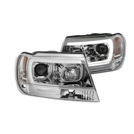 DRL-Scheinwerfer chrom Spyder Automotive