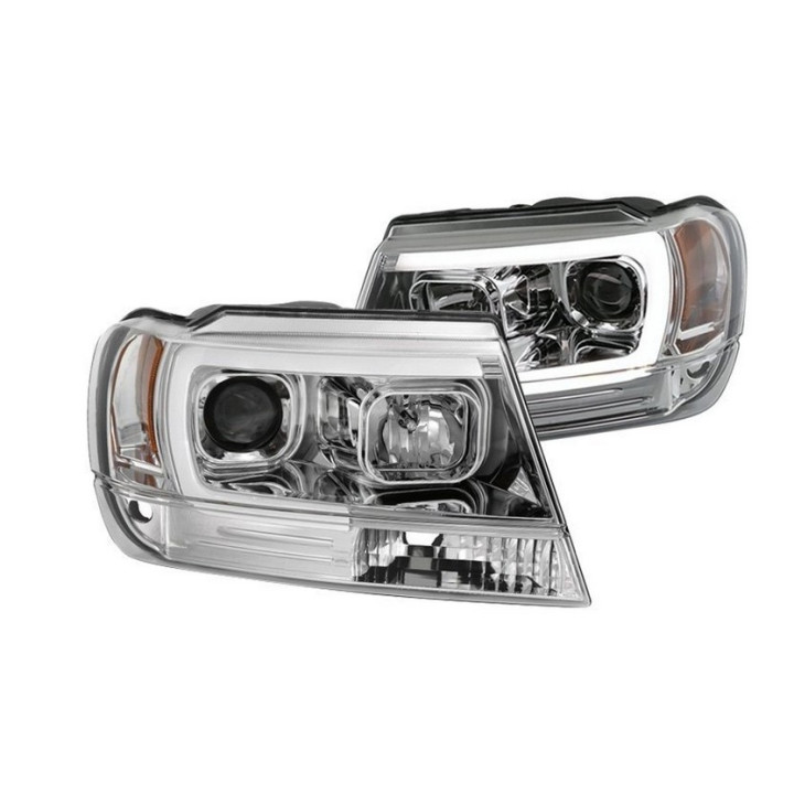 DRL-Scheinwerfer chrom Spyder Automotive