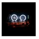 HALO-Scheinwerfer chrom mit LED Standlicht Spyder Automotive