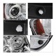 HALO-Scheinwerfer chrom mit LED Standlicht Spyder Automotive