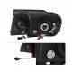 HALO-Scheinwerfer chrom mit LED Standlicht Spyder Automotive