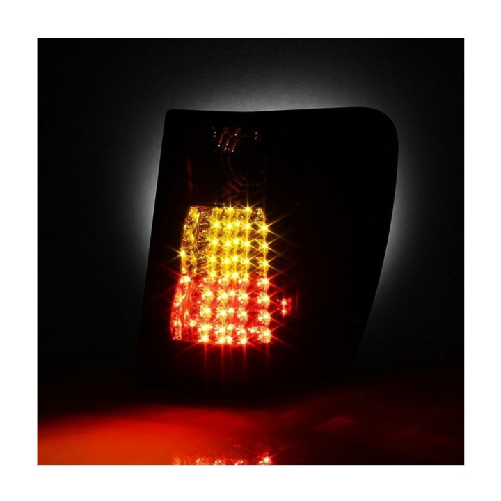 LED Heckleuchten schwarz / chrom Variante 1 Spyder Automotive