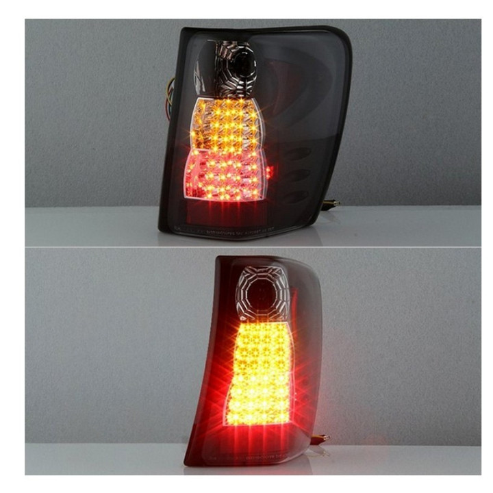 LED Heckleuchten schwarz / chrom Variante 1 Spyder Automotive