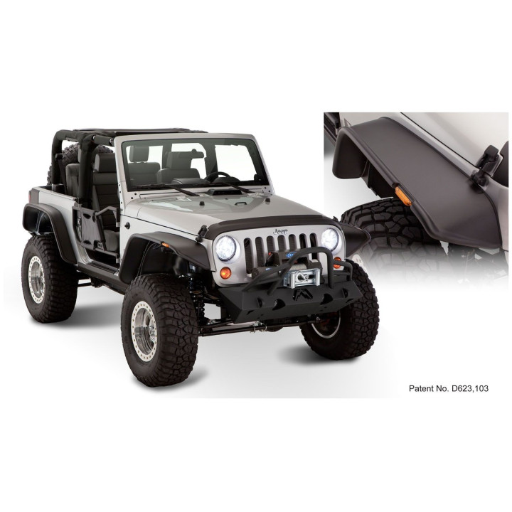 Flat-Style Fenderflare-Kit Bushwacker