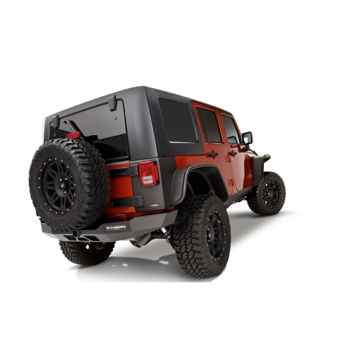 Flat-Style Fenderflare-Kit Wrangler 4-Door Bushwacker inkl. DTC Gutachten!