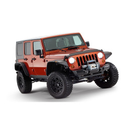 Flat-Style Fenderflare-Kit Wrangler 4-Door Bushwacker inkl. DTC Gutachten!