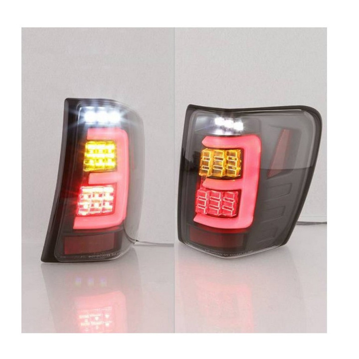 Vol-LED Heckleuchten schwarz "Fiber Optic" Spyder Automotive