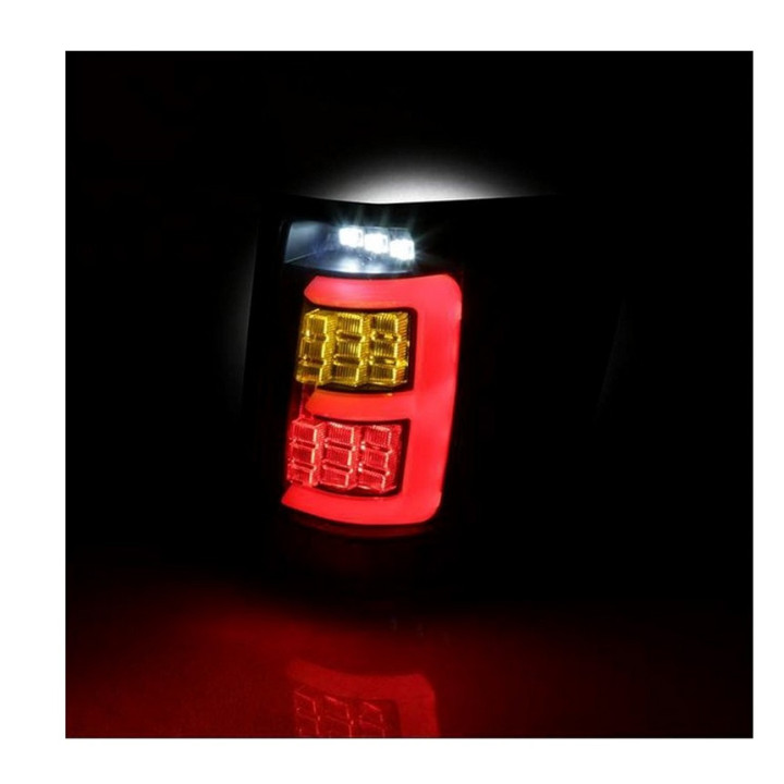 Vol-LED Heckleuchten schwarz "Fiber Optic" Spyder Automotive