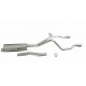 Sportauspuffanlage Gibson Performance "Dual" chrom Edelstahl