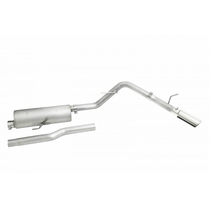 Sportauspuffanlage Gibson Performance "Single" Chrom Edelstahl
