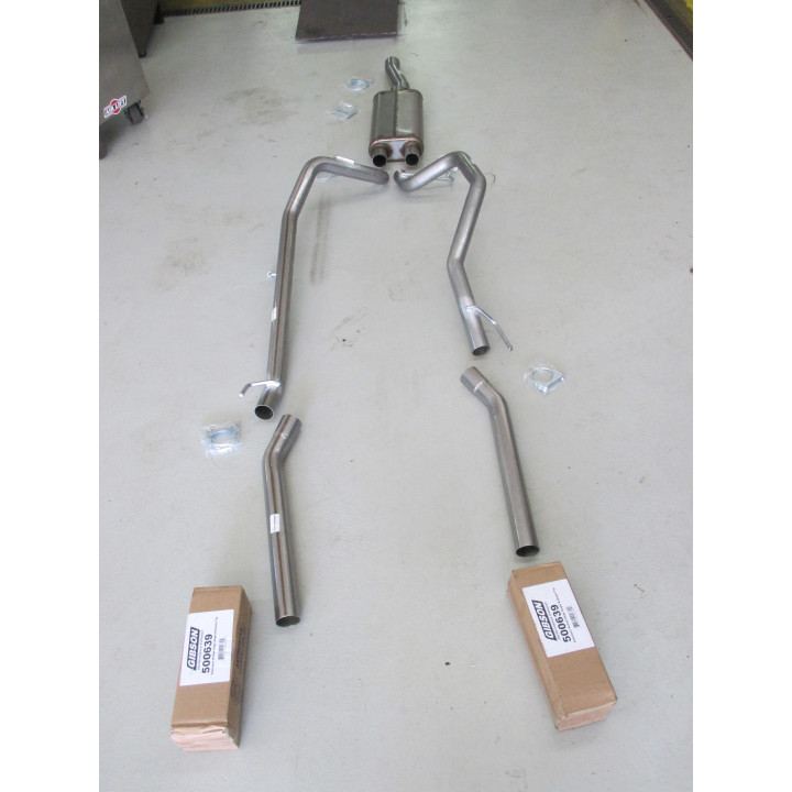 Sportauspuffanlage edelstahl Gibson Performance