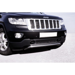 Frontschürzen-Rohr chrom Jeep Grand Cherokee (WK1) mit E-Prüfzeichen