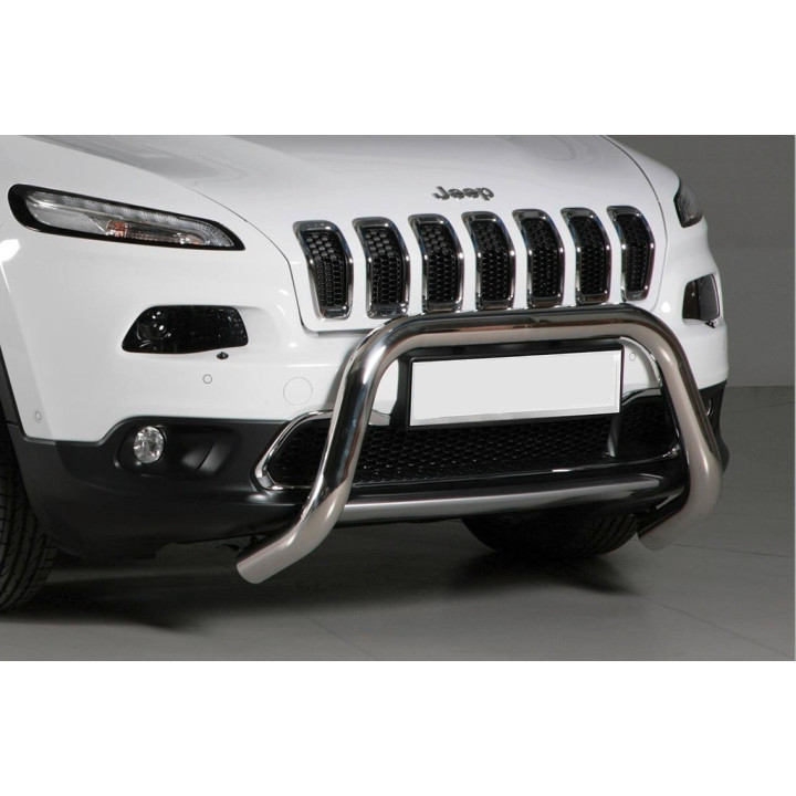 Frontbügel chrom Jeep Cherokee (KL) mit E-Prüfzeichen