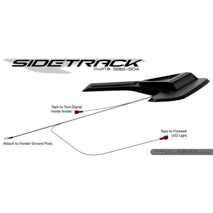 LED Fender Einstiegsleuchte / Seitenblinker Oracle