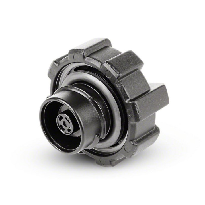 Tankdeckel schwarz alu Ruggedridge