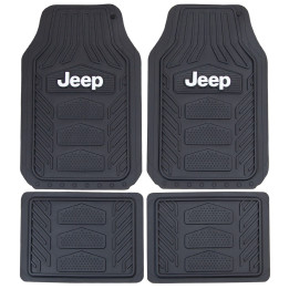 Gummimatten-Satz mit Jeep-Logo Plasticolor