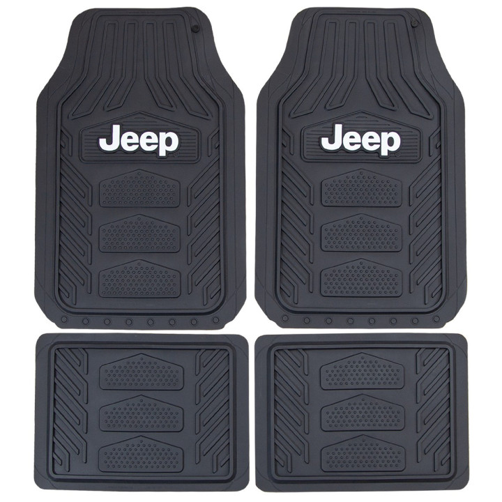 Gummimatten-Satz mit Jeep-Logo Plasticolor