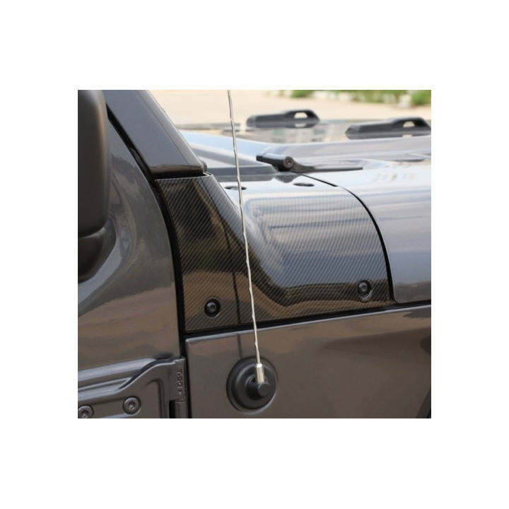 Hood-Protector Kit Carbon Wrangler JL / Gladiator
