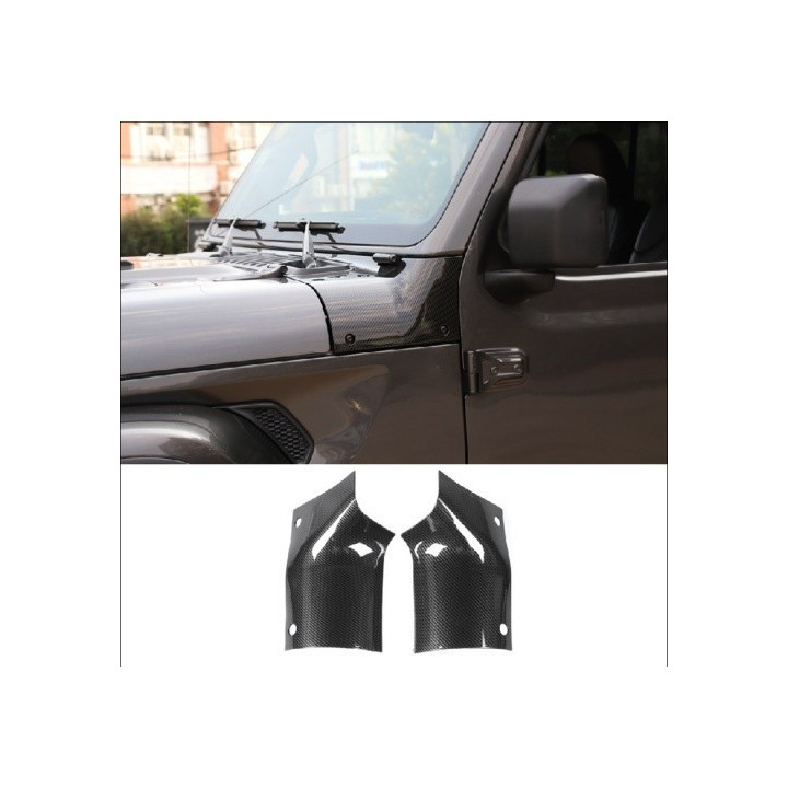 Hood-Protector Kit Carbon Wrangler JL / Gladiator
