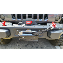 Winch Mount Kit Rusty's für 10th Anniversary Stossstange