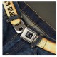 Gürtel "Seatbelt-Style" "Guts-Glory Design" mit RAM-Schnalle