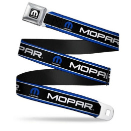 Gürtel "Seatbelt-Style" MOPAR -Schriftzug & MOPAR-Schnalle