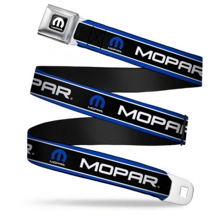 Gürtel "Seatbelt-Style" MOPAR -Schriftzug & MOPAR-Schnalle