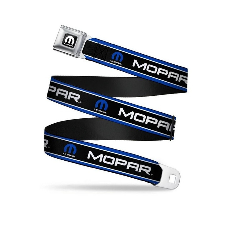Gürtel "Seatbelt-Style" MOPAR -Schriftzug & MOPAR-Schnalle