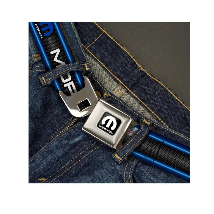 Gürtel "Seatbelt-Style" MOPAR -Schriftzug & MOPAR-Schnalle