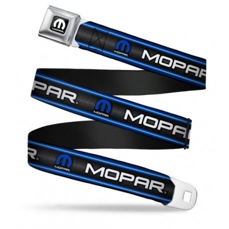 Gürtel "Seatbelt-Style" MOPAR -Schriftzug & MOPAR-Schnalle