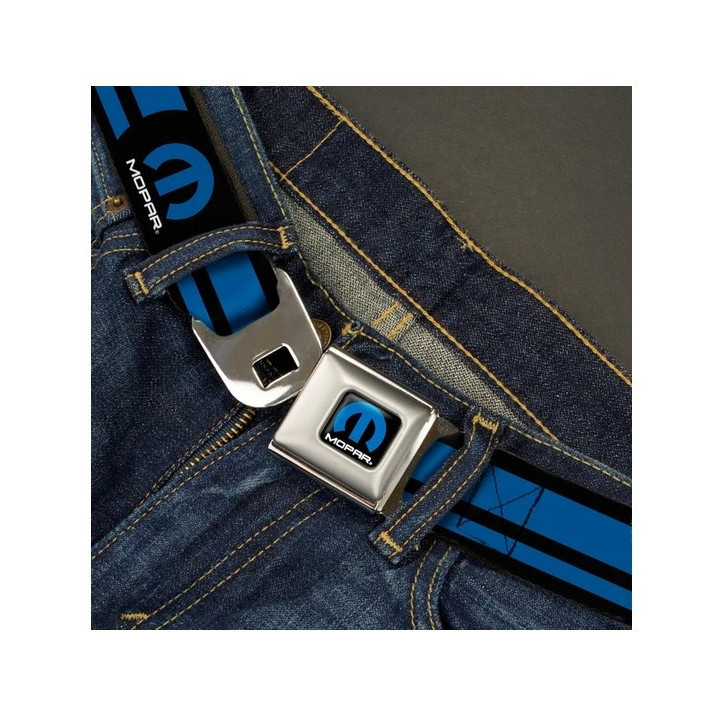 Gürtel "Seatbelt-Style" MOPAR-Logo & MOPAR-Schnalle