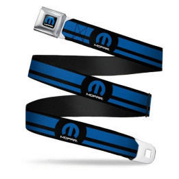 Gürtel "Seatbelt-Style" MOPAR-Logo & MOPAR-Schnalle