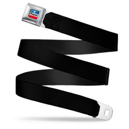 Gürtel "Seatbelt-Style" schwarz mit Mopar-Schnalle