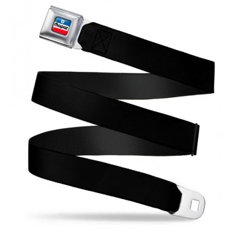 Gürtel "Seatbelt-Style" schwarz mit Mopar-Schnalle