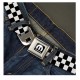 Gürtel "Seatbelt-Style" "Race-Flag" mit Mopar-Schnalle
