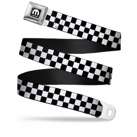Gürtel "Seatbelt-Style" "Race-Flag" mit Mopar-Schnalle