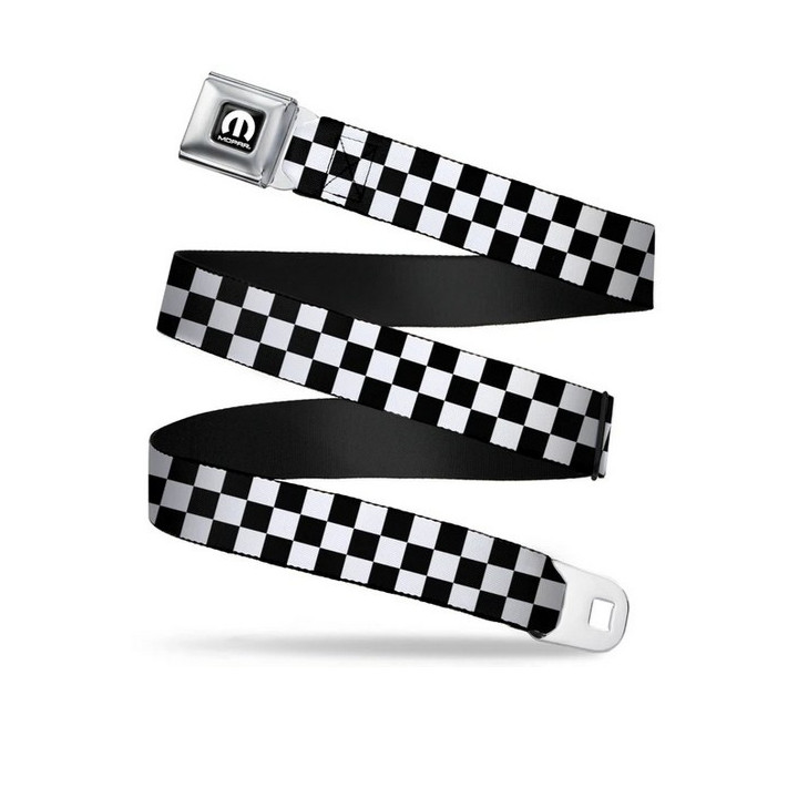 Gürtel "Seatbelt-Style" "Race-Flag" mit Mopar-Schnalle