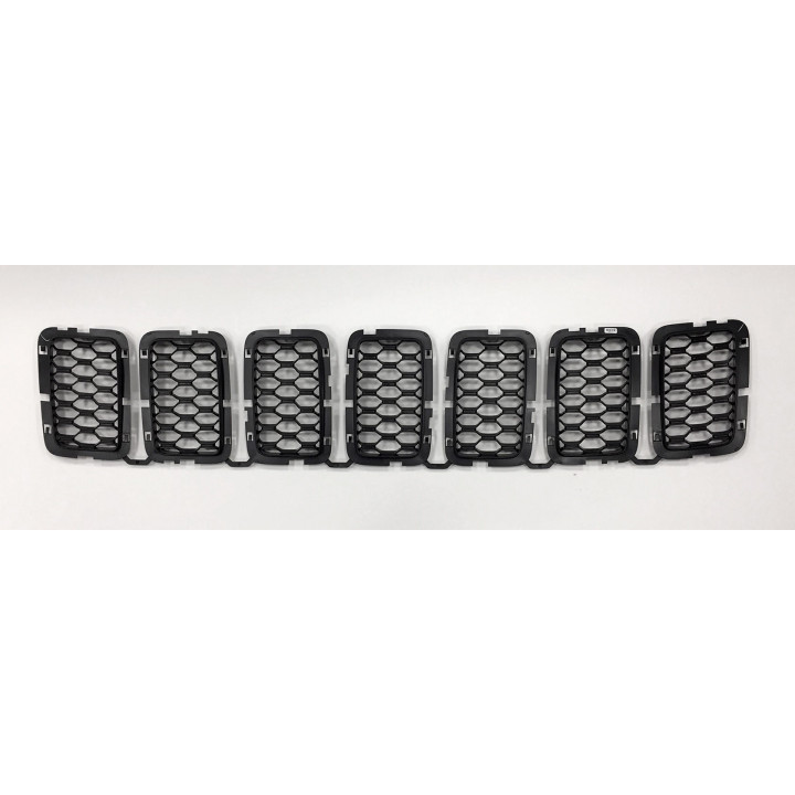 Honey-Comb Grill-Inserts schwarz Mopar