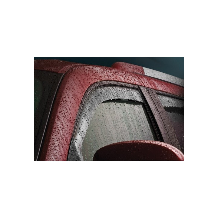 Windabweiser rauchglas für Seitenfenster vorne & hinten Weathertech Durango ab Jg. 11