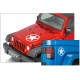Decal-Kit "Army Star" schwarz oder weiss Quadratec