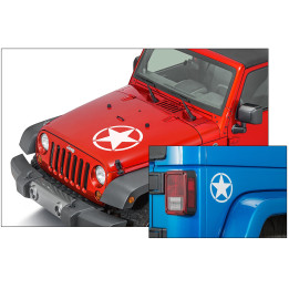 Decal-Kit "Army Star" schwarz oder weiss Quadratec