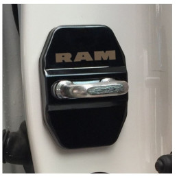 Scharnier-Blende schwarz mit RAM Logo