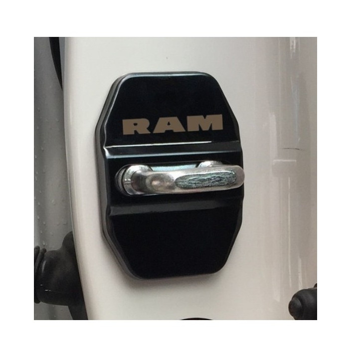 Scharnier-Blende schwarz mit RAM Logo