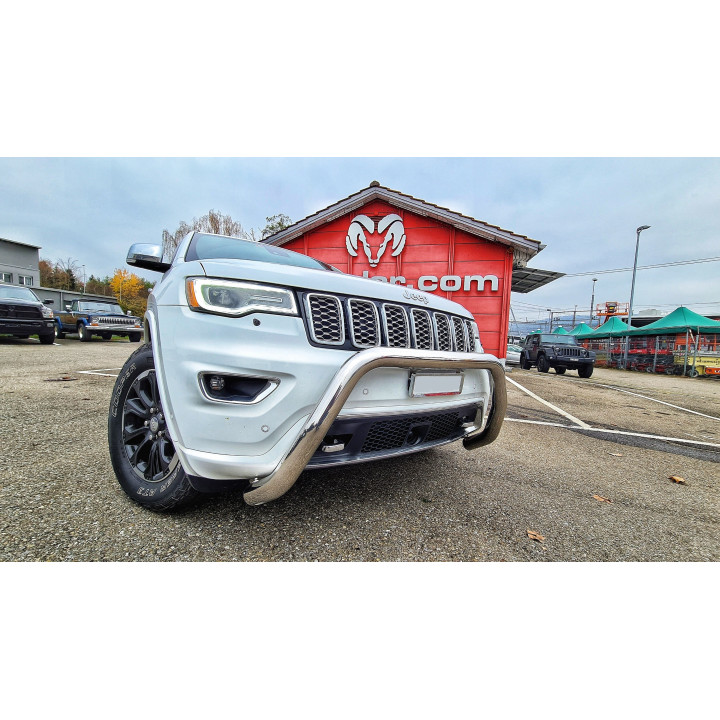Frontbügel chrom Jeep Grand Cherokee (WK2) Variante 1 mit E-Prüfzeichen