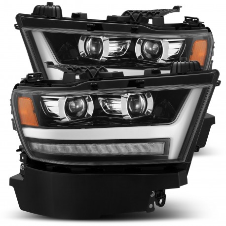 Voll-LED Scheinwerfer schwarz Alpharex RAM 1500