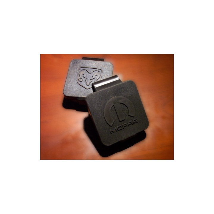 Hitch-Cover schwarz mit RAM-Head Mopar