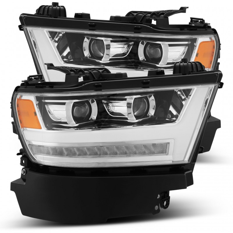 Dual LEDProjektor Scheinwerfer Chrome Alpharex RAM 1500 Calonder Online