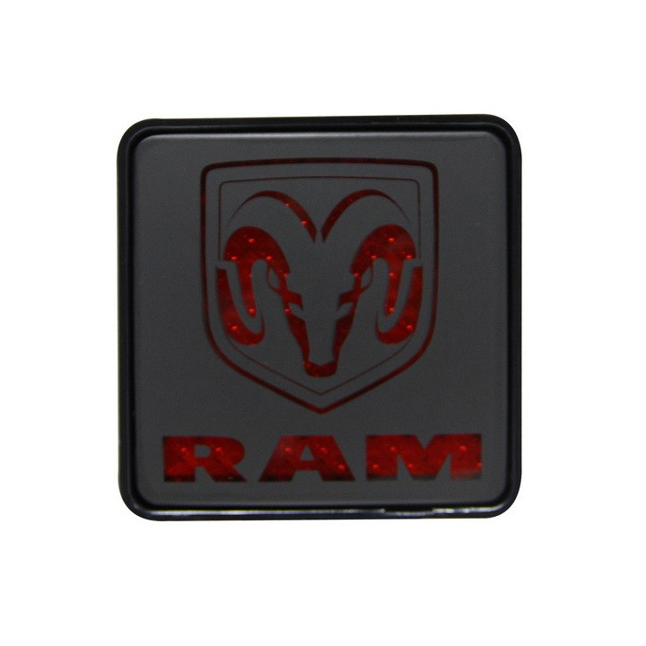 Hitch-Cover schwarz beleuchtet Bullytruck